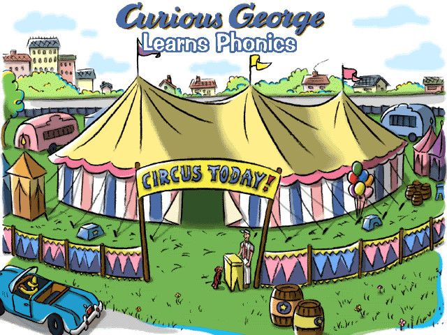 Curious George Learns Phonics for Kindergarten First Grade Microsoft Windows PC-PC Gamez USA