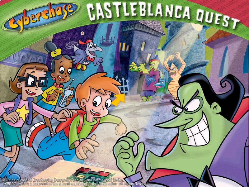 Cyberchase - Castleblanca Quest Microsoft Windows PC CD-PC Gamez USA