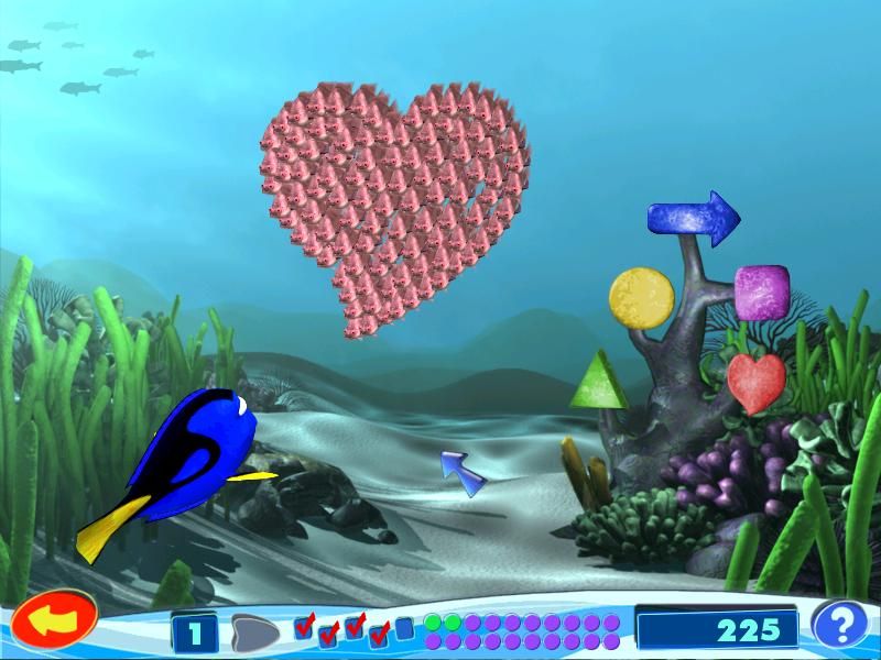 Disney Pixar Finding Nemo Underwater World of Fun Microsoft Windows PC CD-PC Gamez USA