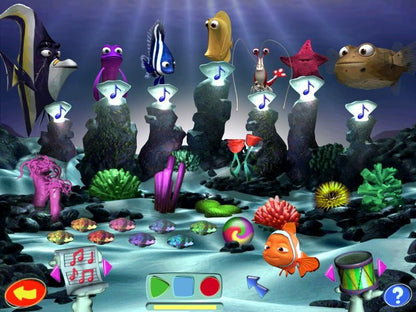 Disney Pixar Finding Nemo Underwater World of Fun Microsoft Windows PC CD-PC Gamez USA