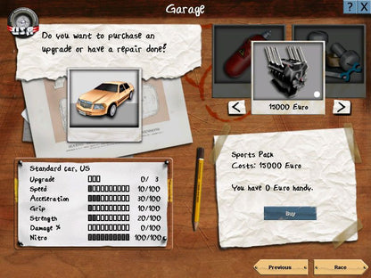 Europe Racing Microsoft Windows PC CD-PC Gamez USA