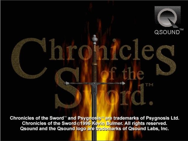 Chronicles of the Sword Psygnosis Disc 1-2 Microsoft Windows PC CD-PC Gamez USA