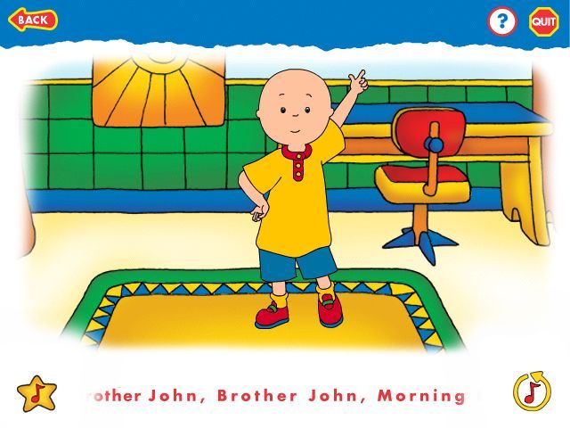 Caillou Magic Playhouse Microsoft Windows PC CD-PC Gamez USA