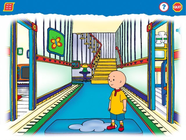Caillou Magic Playhouse Microsoft Windows PC CD-PC Gamez USA