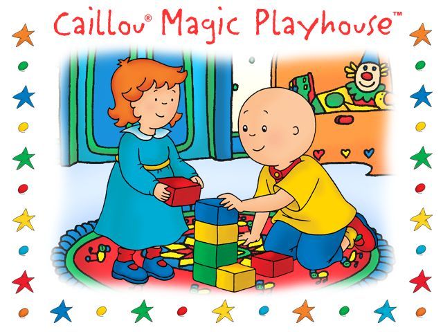 Caillou Magic Playhouse Microsoft Windows PC CD-PC Gamez USA