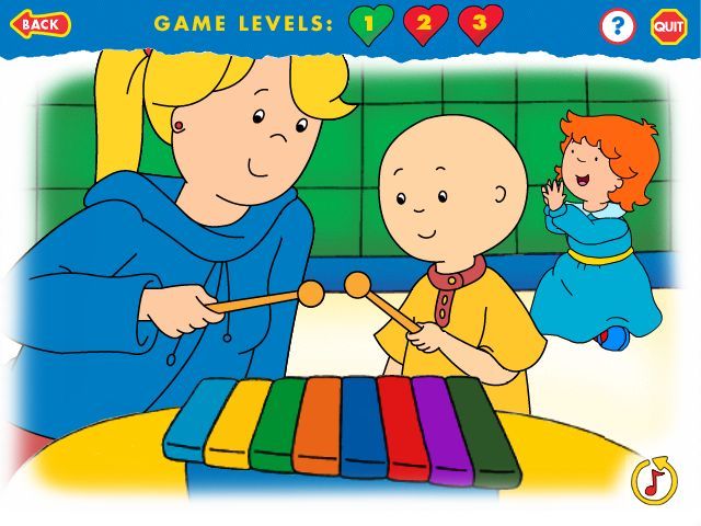 Caillou Magic Playhouse Microsoft Windows PC CD-PC Gamez USA