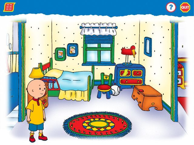 Caillou Magic Playhouse Microsoft Windows PC CD-PC Gamez USA