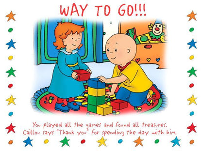 Caillou Magic Playhouse Microsoft Windows PC CD-PC Gamez USA