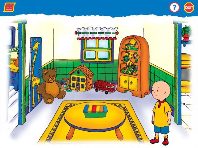 Caillou Magic Playhouse Microsoft Windows PC CD-PC Gamez USA