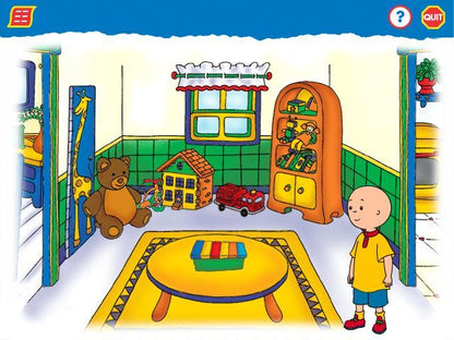 Caillou Magic Playhouse Microsoft Windows PC CD-PC Gamez USA