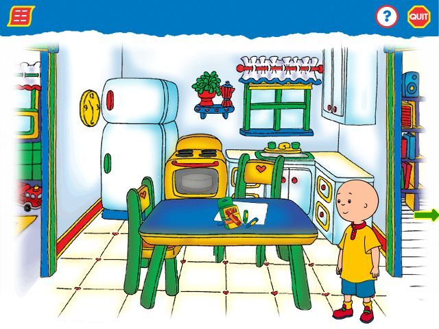 Caillou Magic Playhouse Microsoft Windows PC CD-PC Gamez USA