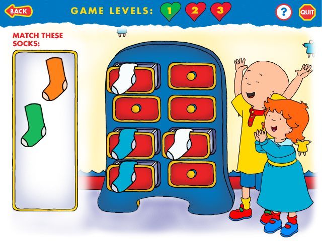 Caillou Magic Playhouse Microsoft Windows PC CD-PC Gamez USA