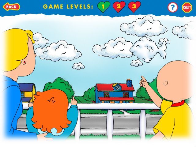 Caillou Magic Playhouse Microsoft Windows PC CD-PC Gamez USA