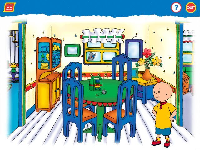 Caillou Magic Playhouse Microsoft Windows PC CD-PC Gamez USA