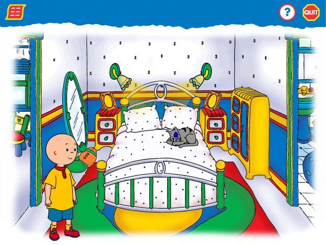 Caillou Magic Playhouse Microsoft Windows PC CD-PC Gamez USA