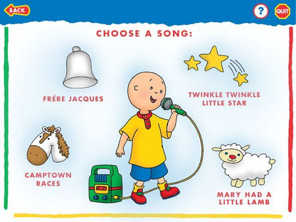 Caillou Magic Playhouse Microsoft Windows PC CD-PC Gamez USA
