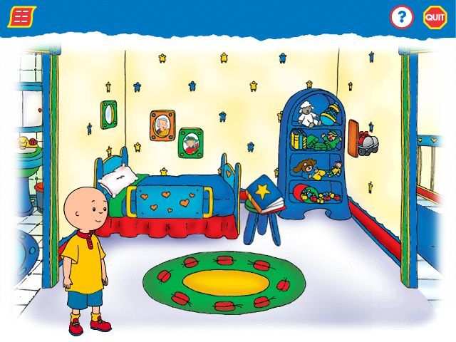 Caillou Magic Playhouse Microsoft Windows PC CD-PC Gamez USA