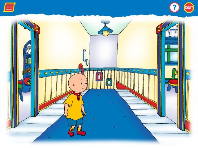 Caillou Magic Playhouse Microsoft Windows PC CD-PC Gamez USA