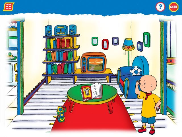 Caillou Magic Playhouse Microsoft Windows PC CD-PC Gamez USA
