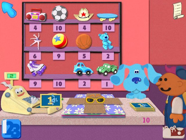 Blue's Clues Preschool Microsoft Windows PC CD-PC Gamez USA