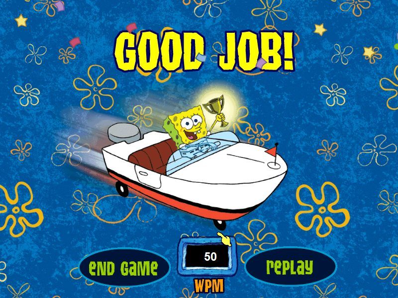 SpongeBob Typing Microsoft Windows PC CD-PC Gamez USA