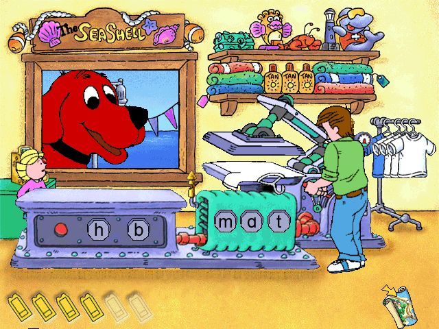 Clifford the Big Red Dog Reading Microsoft Windows PC CD-PC Gamez USA