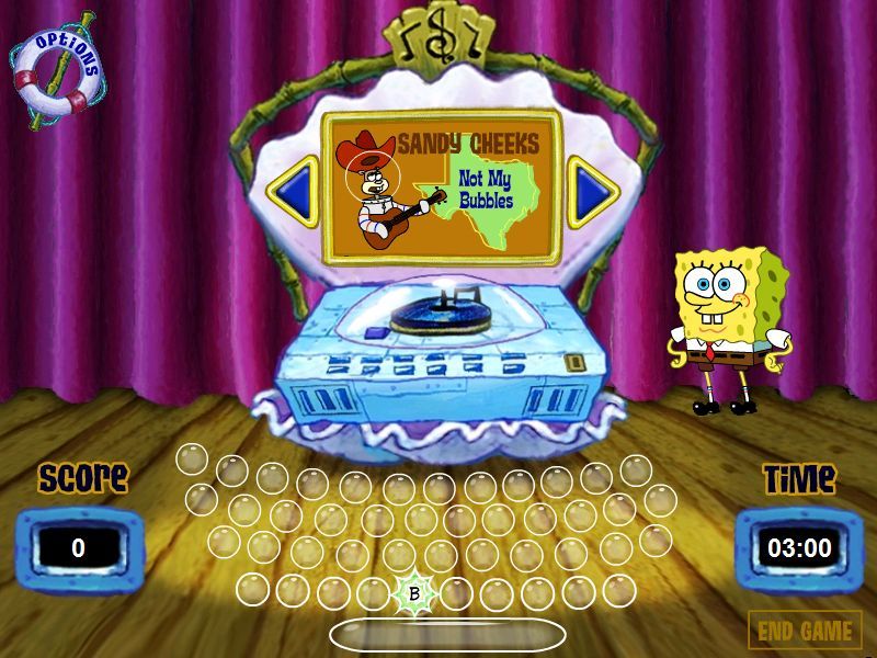 SpongeBob Typing Microsoft Windows PC CD-PC Gamez USA