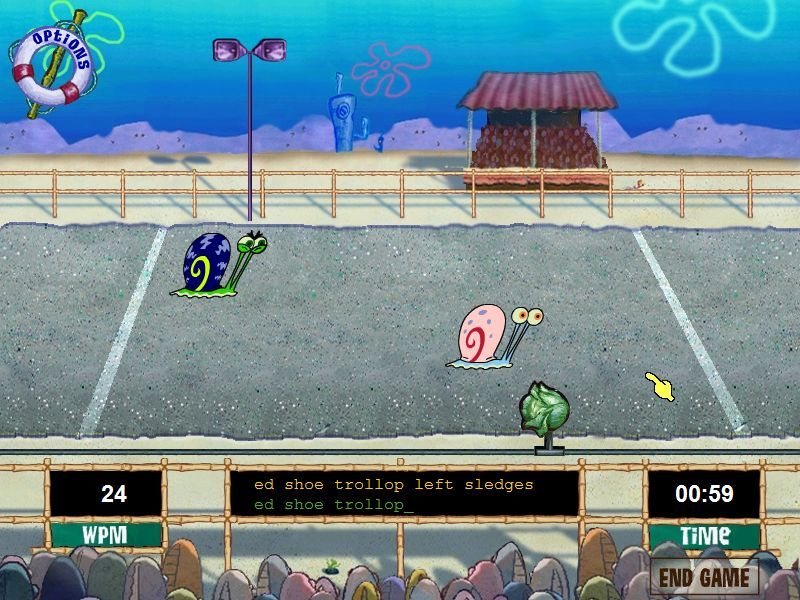 SpongeBob Typing Microsoft Windows PC CD-PC Gamez USA