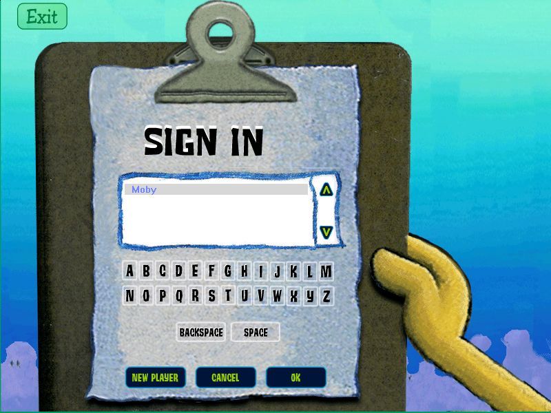 SpongeBob Typing Microsoft Windows PC CD-PC Gamez USA