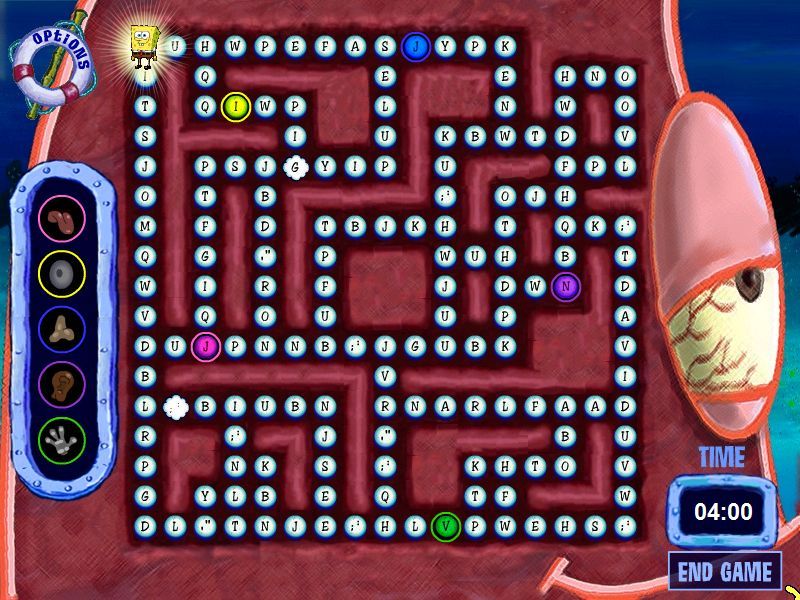 SpongeBob Typing Microsoft Windows PC CD-PC Gamez USA