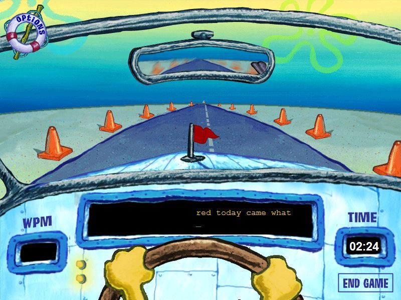 SpongeBob Typing Microsoft Windows PC CD-PC Gamez USA