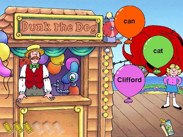 Clifford the Big Red Dog Reading Microsoft Windows PC CD-PC Gamez USA