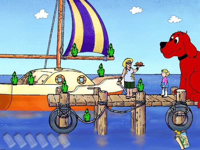Clifford the Big Red Dog Reading Microsoft Windows PC CD-PC Gamez USA