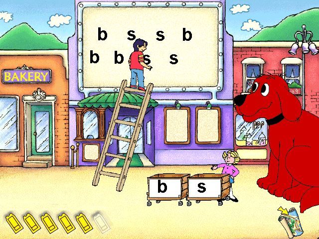 Clifford the Big Red Dog Reading Microsoft Windows PC CD-PC Gamez USA