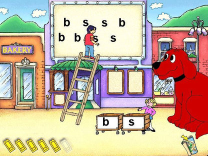 Clifford the Big Red Dog Reading Microsoft Windows PC CD-PC Gamez USA