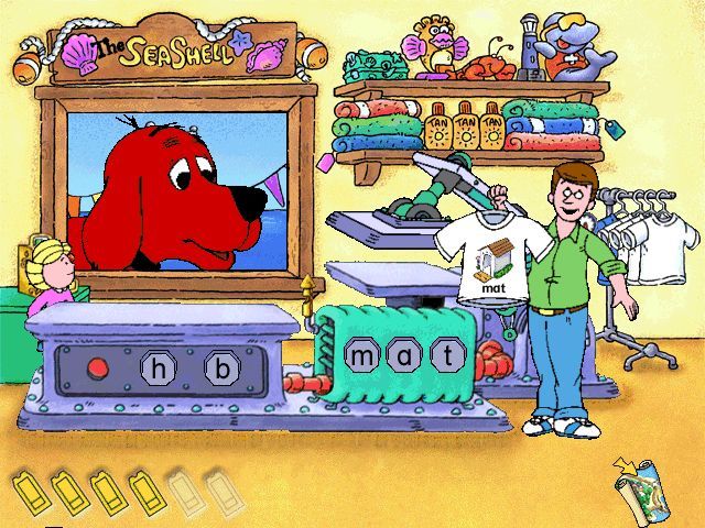Clifford the Big Red Dog Reading Microsoft Windows PC CD-PC Gamez USA
