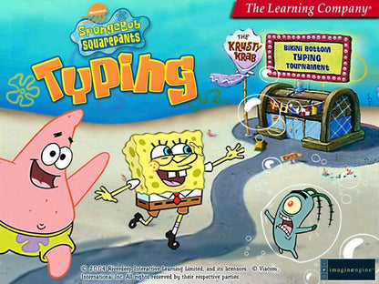 SpongeBob Typing Microsoft Windows PC CD-PC Gamez USA