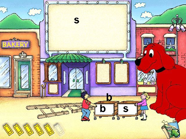 Clifford the Big Red Dog Reading Microsoft Windows PC CD-PC Gamez USA