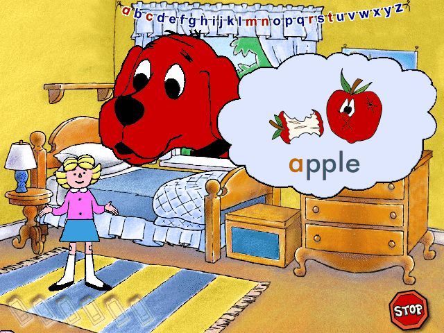 Clifford the Big Red Dog Reading Microsoft Windows PC CD-PC Gamez USA