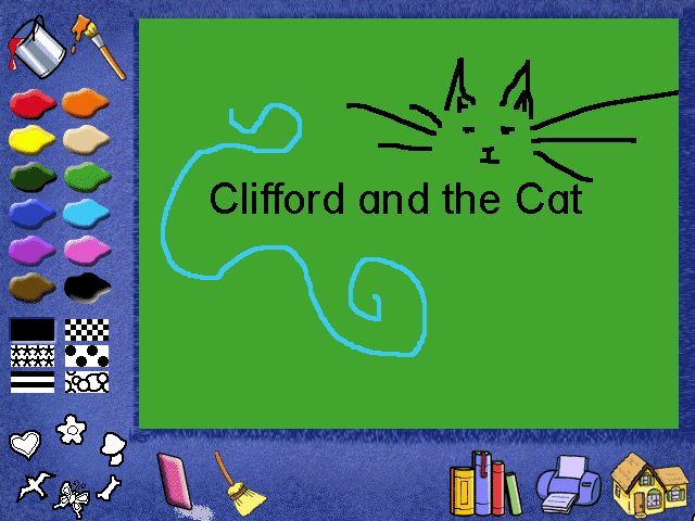 Clifford the Big Red Dog Reading Microsoft Windows PC CD-PC Gamez USA