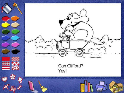 Clifford the Big Red Dog Reading Microsoft Windows PC CD-PC Gamez USA