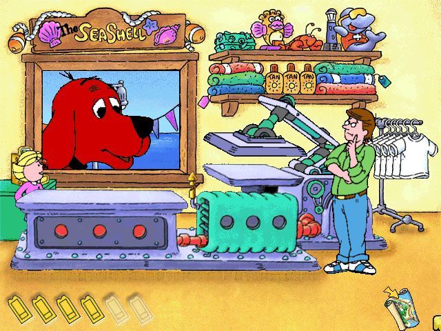 Clifford the Big Red Dog Reading Microsoft Windows PC CD-PC Gamez USA