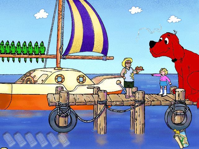 Clifford the Big Red Dog Reading Microsoft Windows PC CD-PC Gamez USA