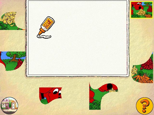Clifford the Big Red Dog Thinking Adventures Scholastic 2000 Microsoft Windows PC CD-PC Gamez USA