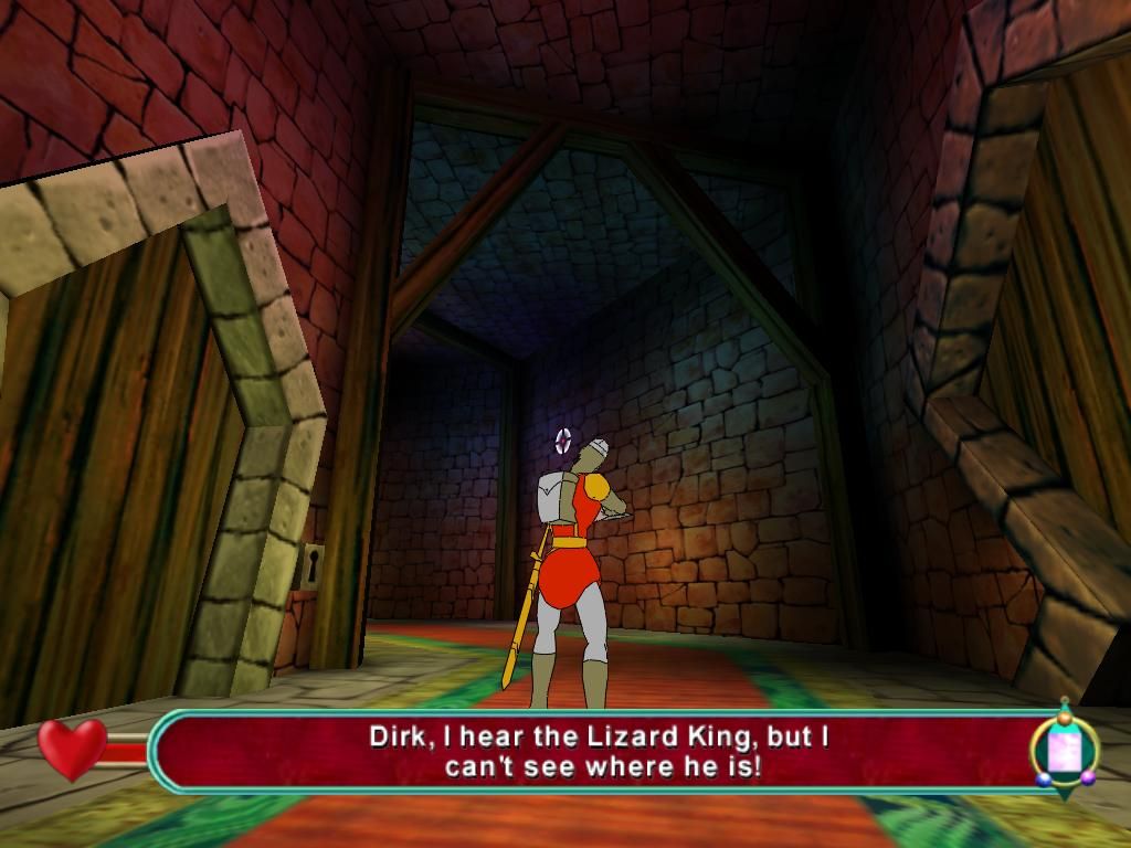 Dragon's Lair 3D Disc 1-2 Microsoft Windows PC CD-PC Gamez USA