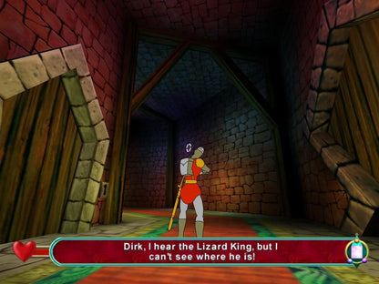 Dragon's Lair 3D Disc 1-2 Microsoft Windows PC CD-PC Gamez USA