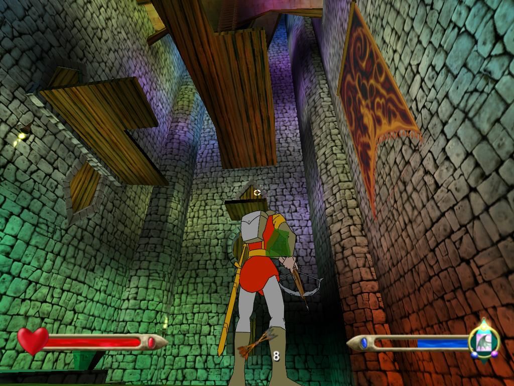 Dragon's Lair 3D Disc 1-2 Microsoft Windows PC CD-PC Gamez USA
