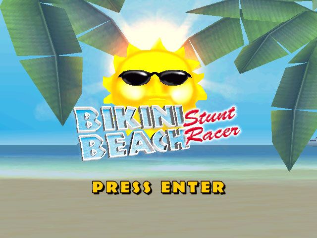 Bikini Beach Stunt Racer Microsoft Windows PC CD-PC Gamez USA
