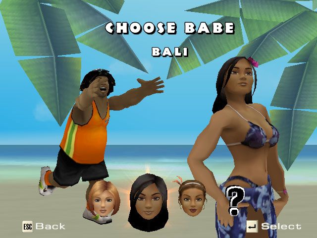 Bikini Beach Stunt Racer Microsoft Windows PC CD-PC Gamez USA