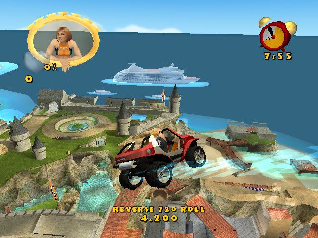 Bikini Beach Stunt Racer Microsoft Windows PC CD-PC Gamez USA